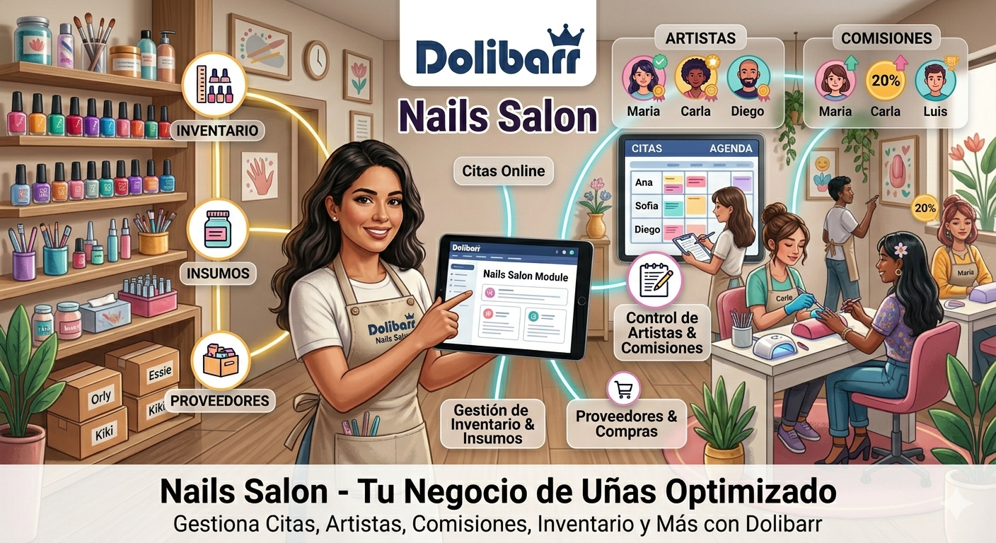 Módulo Nails Salon